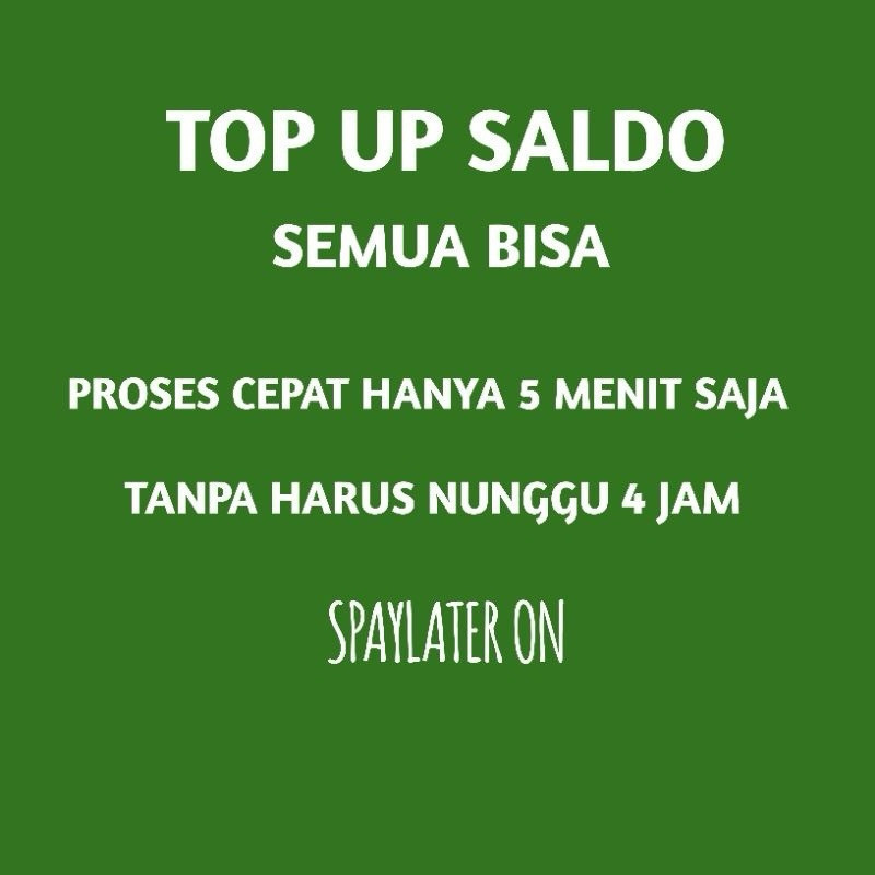

Akuncilitop Op Spaylater Langsung Kirim Isia Cod