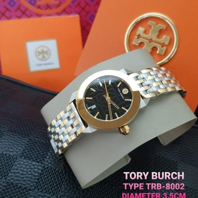 REALPICT JAM TANGAN WANITA MEREK TORY BURCH TRB 8002 TRB8002 ORIGINAL RARADIDI44