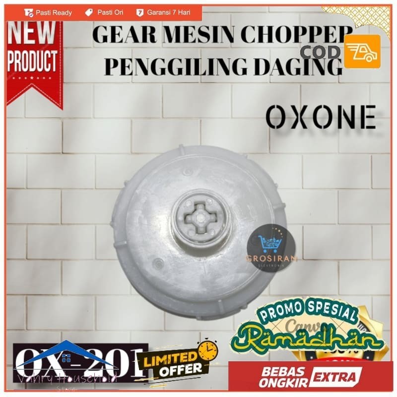 GEAR MESIN OXONE CUTE CHOPPER OX201 OX 201 Penggiling Daging Bumbu - BUBBLE