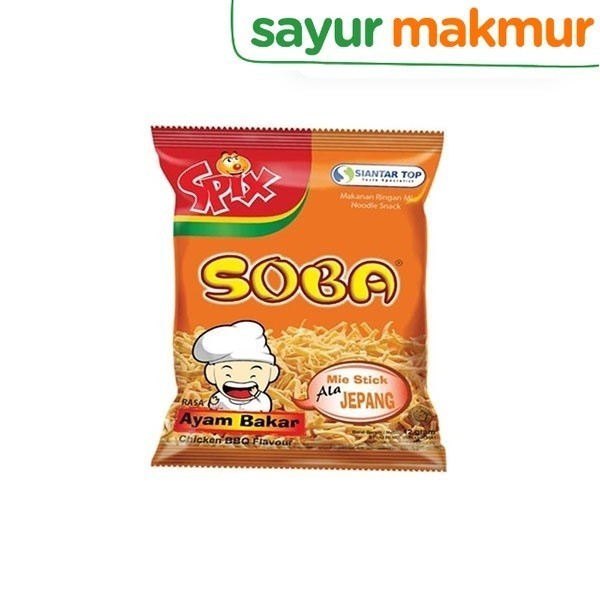 

SOBA Snack Mie Ayam Bakar 21 gram Sayurmakmur