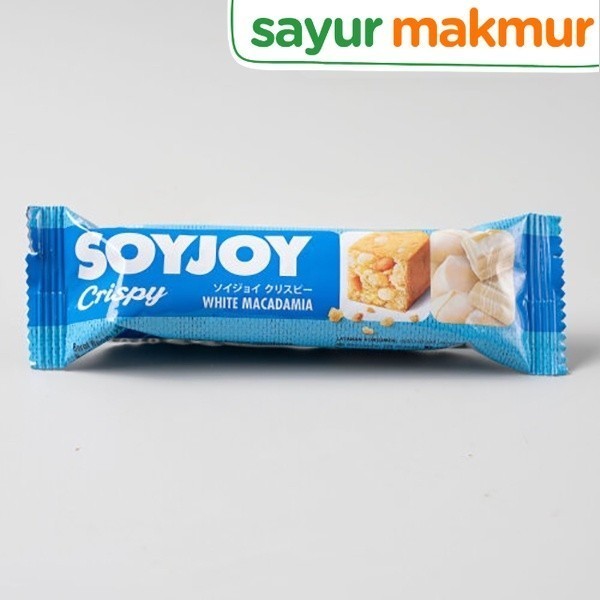 

Soy Joy Snack Bar White Macadamia 25 gram Sayurmakmur