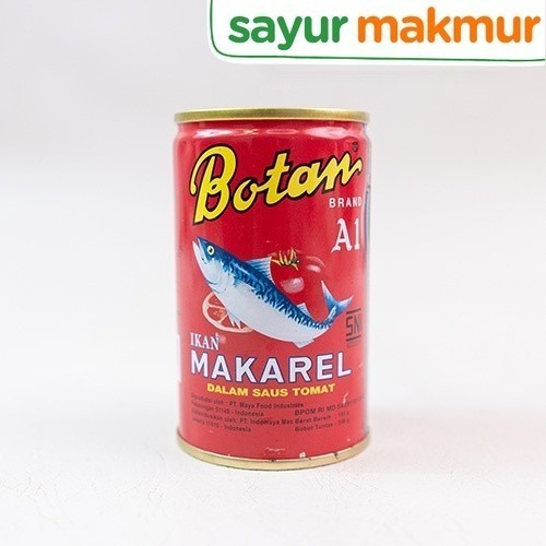 

Botan Mackerel in Tomato Sauce 155 gram Sayurmakmur