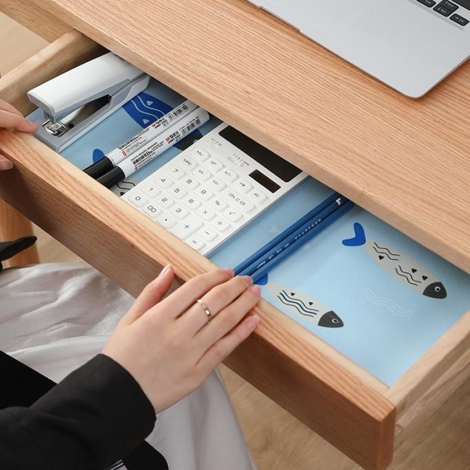 Alas Multifungsi Alas Meja Laci Lemari Dapur Taplak Anti Air Minyak