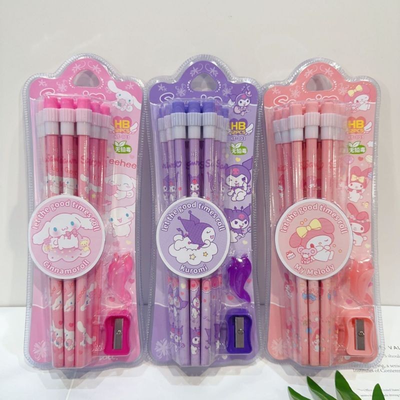 

Pensil HB Isi 12 Cinnamoroll Pink