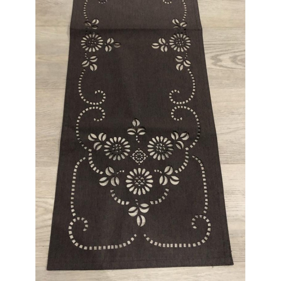 Taplak Meja Tamu Kain 33X100Cm Polos