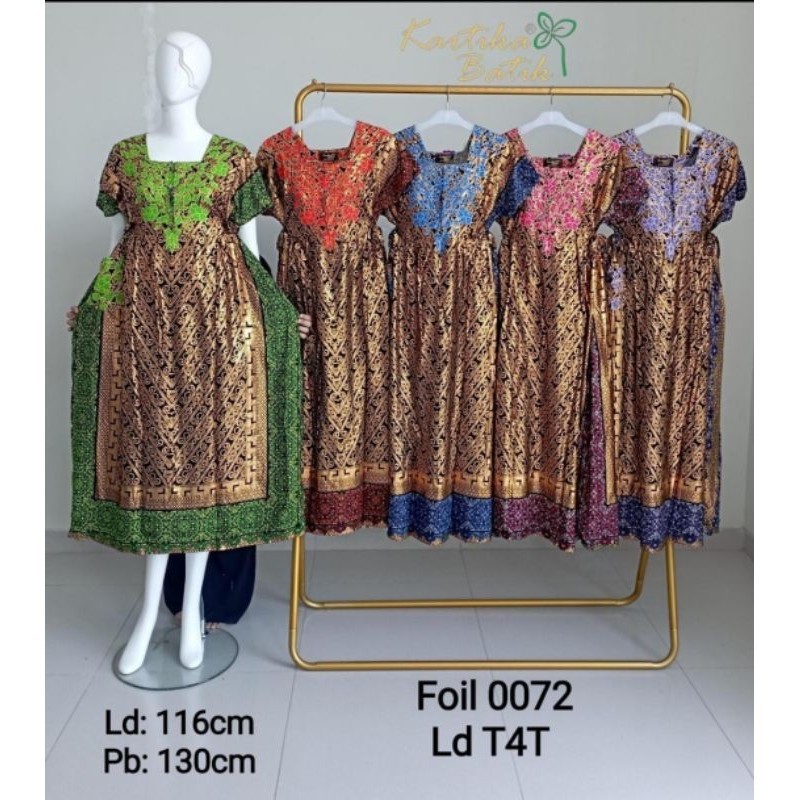 DASTER KARTIKA BATIK LONGDRES T4T PRADA FOIL