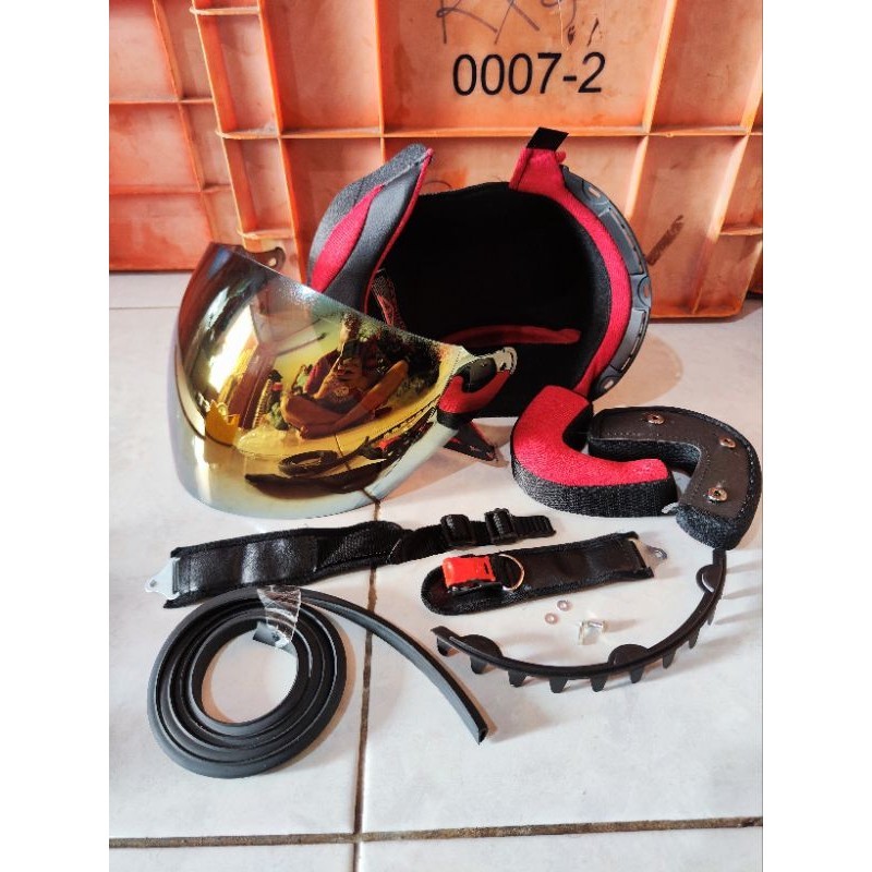 Busa Helm GM Fighter Kaca Helm GM Fighter