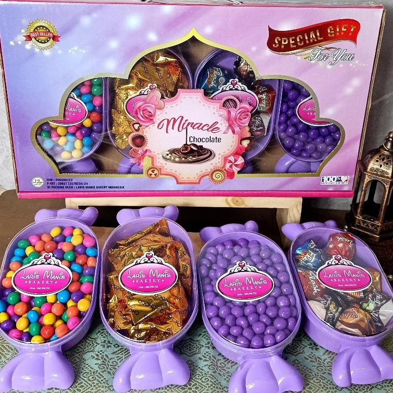 

CR - Paket Coklat Lebaran Hampers 'MIRACLE CHOCOLATE' by Laris Manis TERLARIS