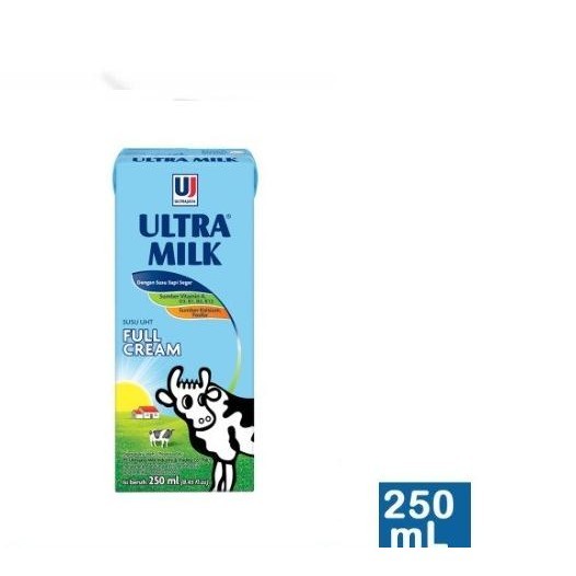 

Ultra Milk Full Cream Susu Uht 250 Ml