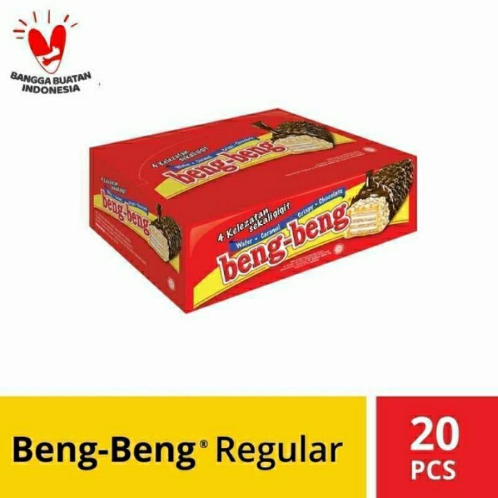 

Beng Beng Chocolate Wafer 1 box 20's