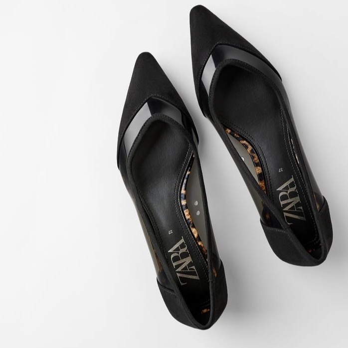 Sepatu Zara Flat Shoes Wanita Branded