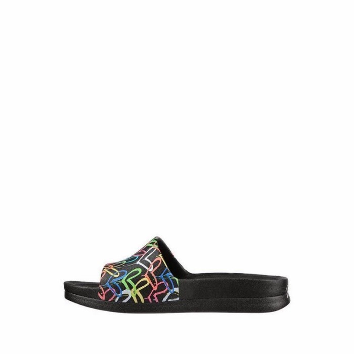 Skechers Sandal Wanita Cali Charm Women'S Sandals - Black