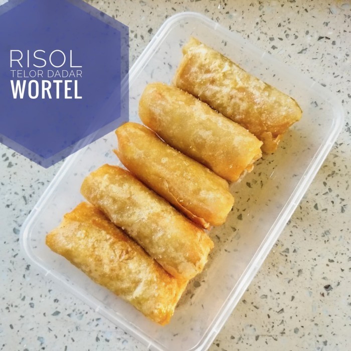 

Uinn - Frozen Food 10 Lumpia Wortel Ayam Telor
