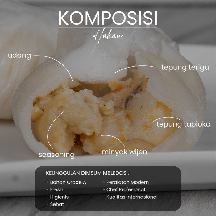 

Uinn - Dimsum Mix Siomay Ayam Lumpia Kulit Tahu Hakau Gyoza - Frozen Food