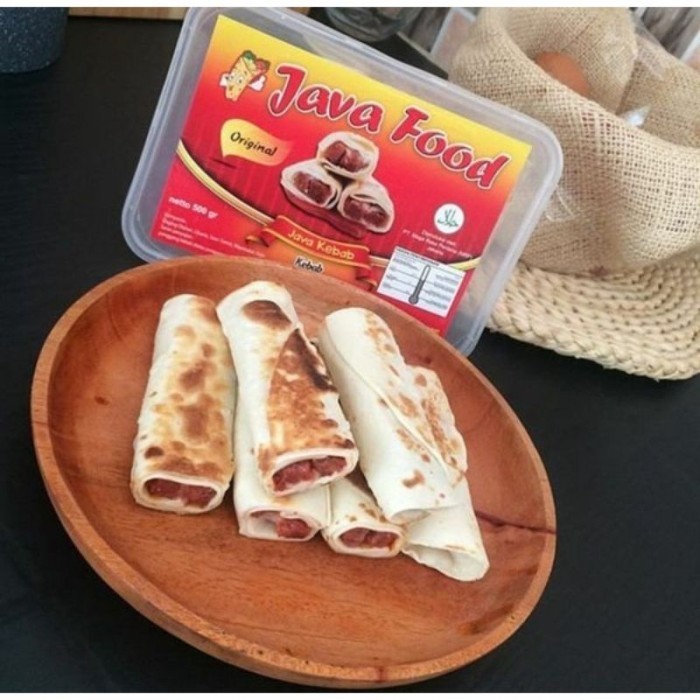 

Uinn - Kebab Mini Frozen Food Java Kebab Rasa Keju Isi 20