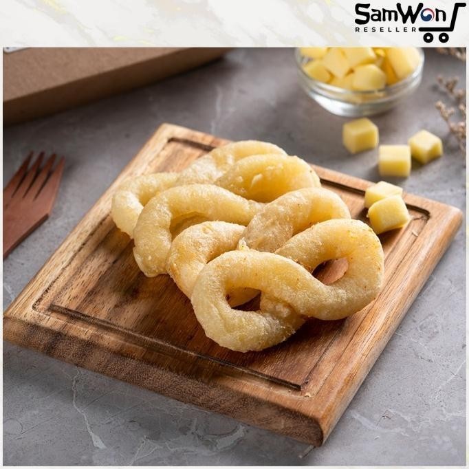 

Uinn - Singkong 8 Isi Keju Mozarela (12 Pcs) Frozen Food Golak Gembus