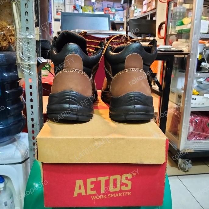 Sepatu Safety Aetos Mercury Mocca Original Aetos-37 Zeolindanari