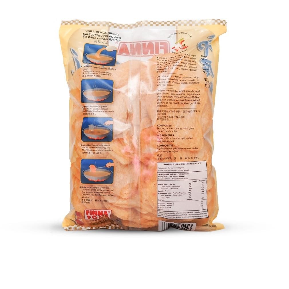 

POI Finna Oei Kerupuk Udang 500gr (Premium) TERLARIS