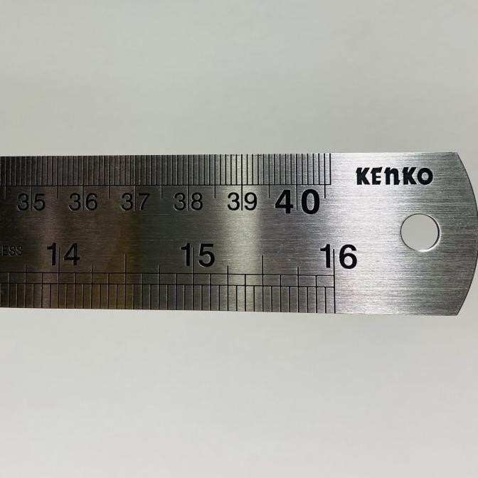 

Penggaris Besi / Stainless Steel Kenko 40 cm Tebal ilmi__77
