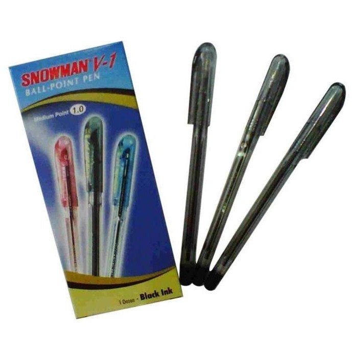 

Pulpen Bolpen Bolpoint Snowman V - 1 / V1 Murah ilmi__77