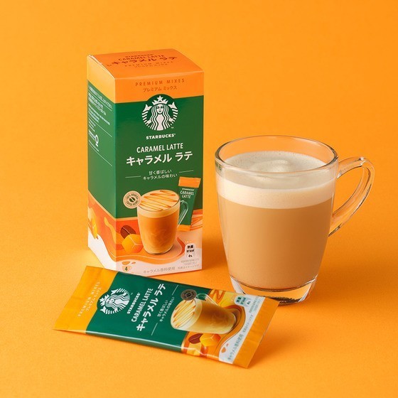 

,,,,,,,] [Stick Coffee] Starbucks Premium Mix Caramel Latte 1 box (4 pieces)