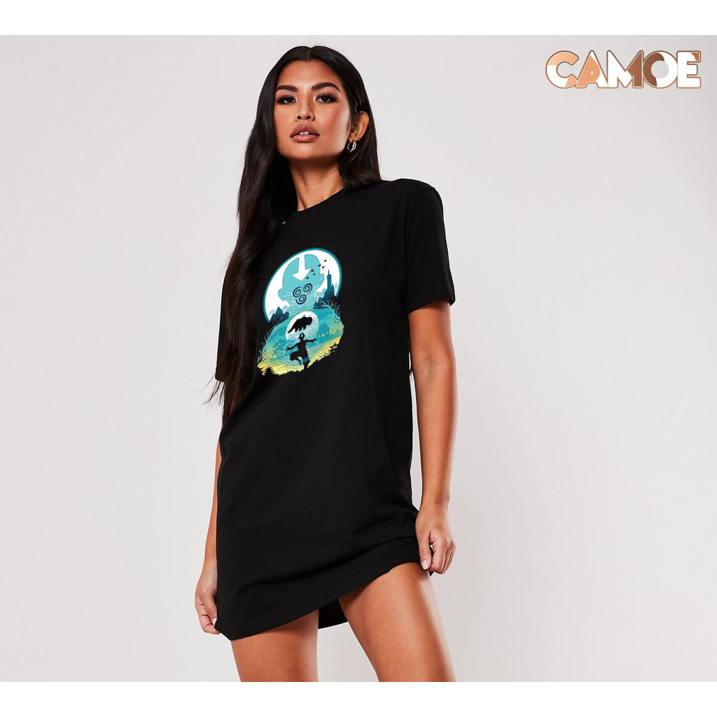 Tshirt Dress kaos Avatar Aang Airbender