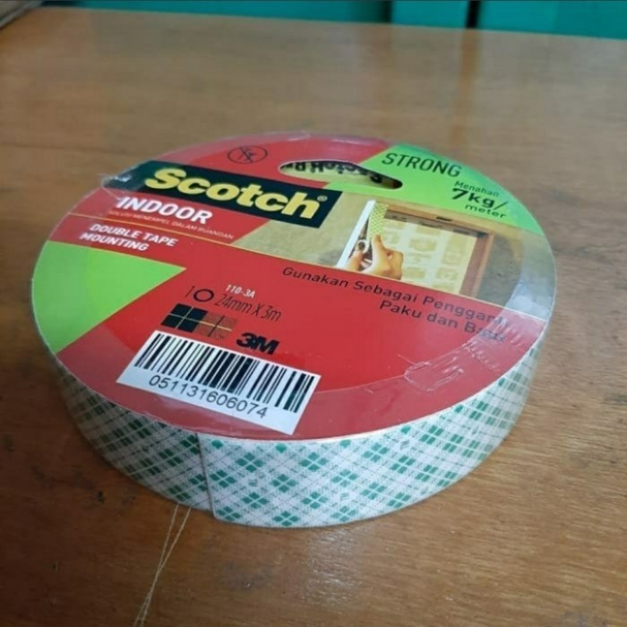

Double tape mounting 3m SCOTCH usa 100% Original 3M Ukuran 24MM x 3M PROMO