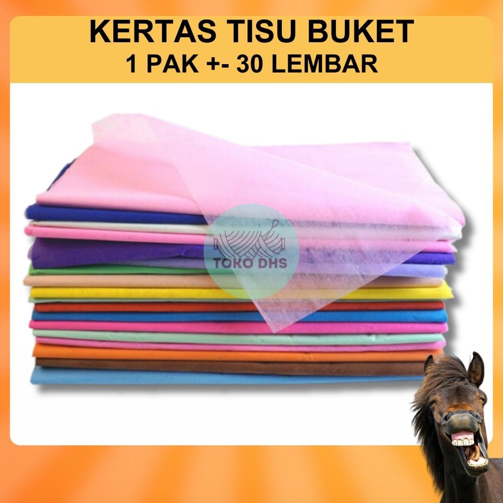 

Beli Sekarang" [ 1 pack ] Kertas Tisu Buket Bunga / Tissue Cotton Paper Flower ||