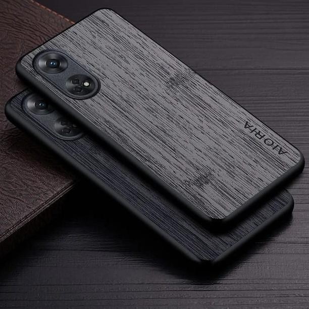 Case Oppo Reno 8T 5G 4G Wood Textured Aioria Original Case_Official