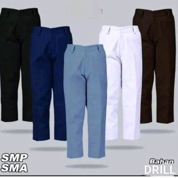 Celana Sragam sekolah Smp dan Sma