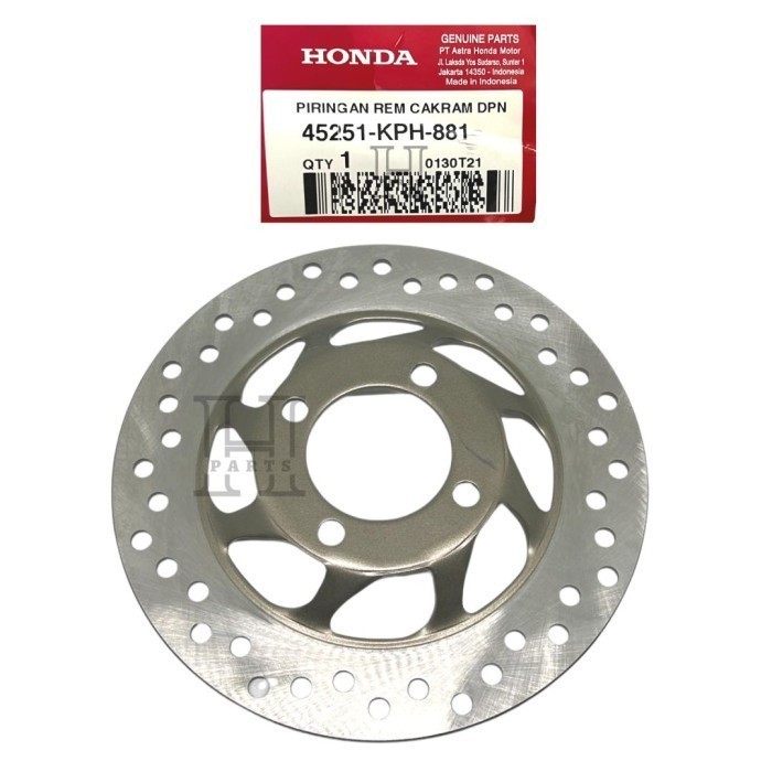 PIRINGAN REM CAKRAM DEPAN KARISMA SUPRA-X 125 REVO 100 CS1 ORI AHM