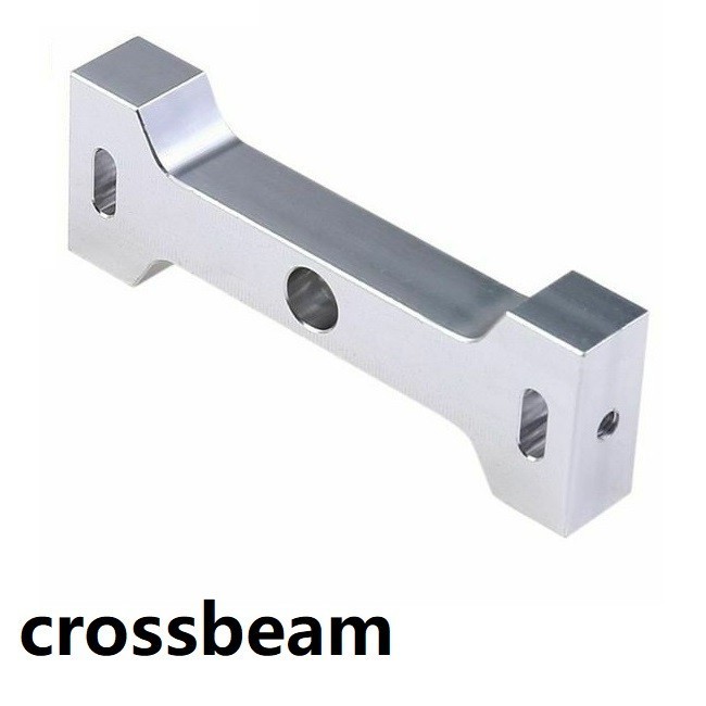 Metal Rear Bumper + crossbeam WPL B14 B16 B24 B36 C14 C24 1/16 Rc Car