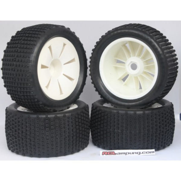 Ban Offroad Truggy 1/8 Hex 17mm Caster Racing 4pcs