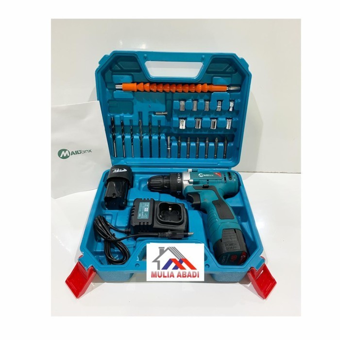 MESIN BOR BATRAI 18V SH 189 MAILTANK / CORDLESS DRILL 18V