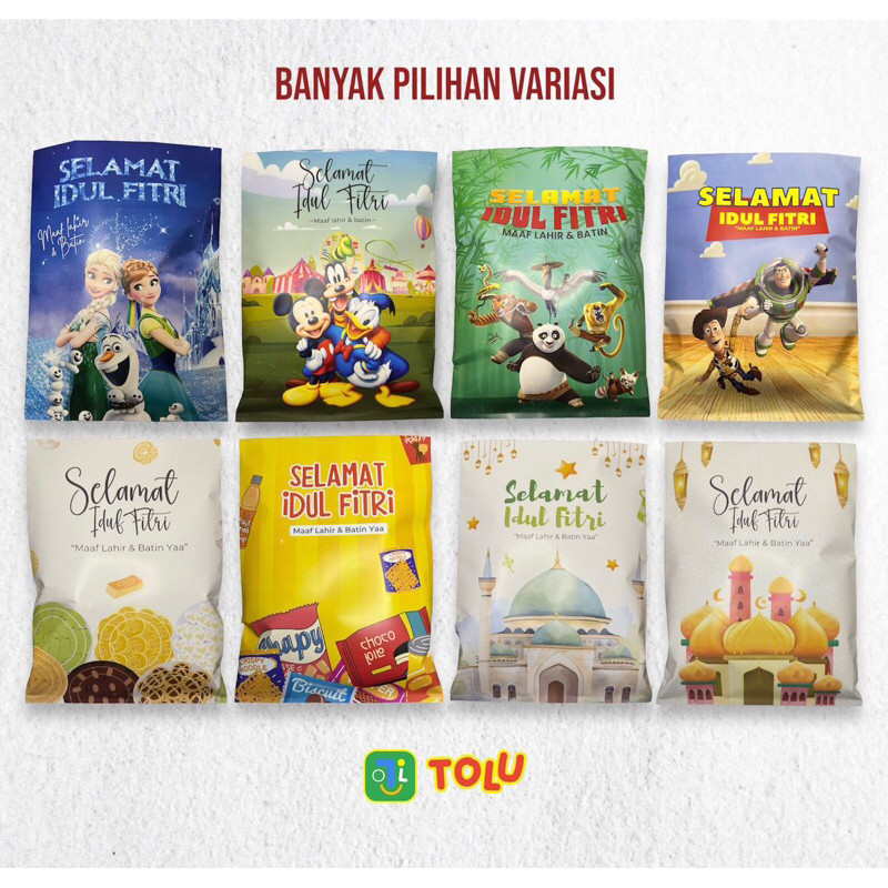 

Amplop/Pouch Lebaran/Hampers Lebaran Jumbo Isi 10 Pcs - Tolu !