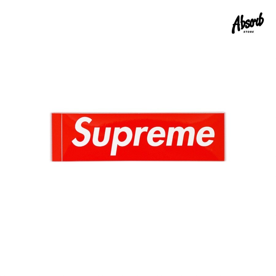 

Supreme Box Logo Sticker (Red) 100% Authentic / Original / Stiker - One Size