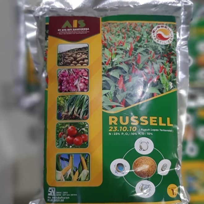 Seed Entrepreneur Pupuk Nutrisi Russell Cote - 50 Gram