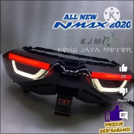 (New Sale) Lampu Stop Nmax New Stoplamp New Nmax Cr7 Model Xmax Jpa Cks
