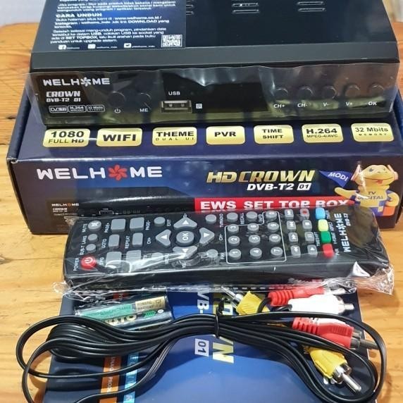 Berkualitas| stb tv digital DVB-T2 wellhome