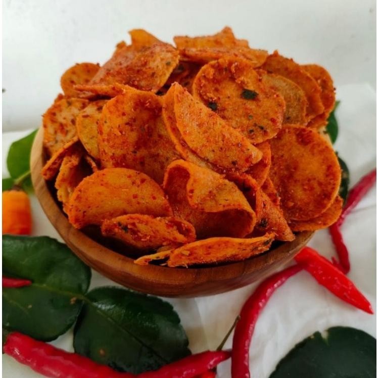 

POI Moring Cimol kering pedas daun jeruk 1kg TERLARIS