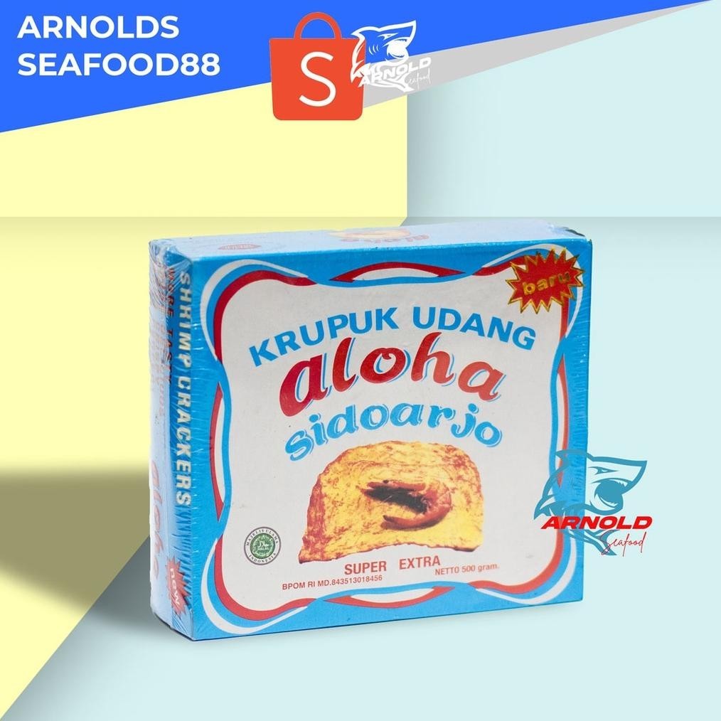 

POI Kerupuk Udang Aloha Sidoarjo Biru TERLARIS