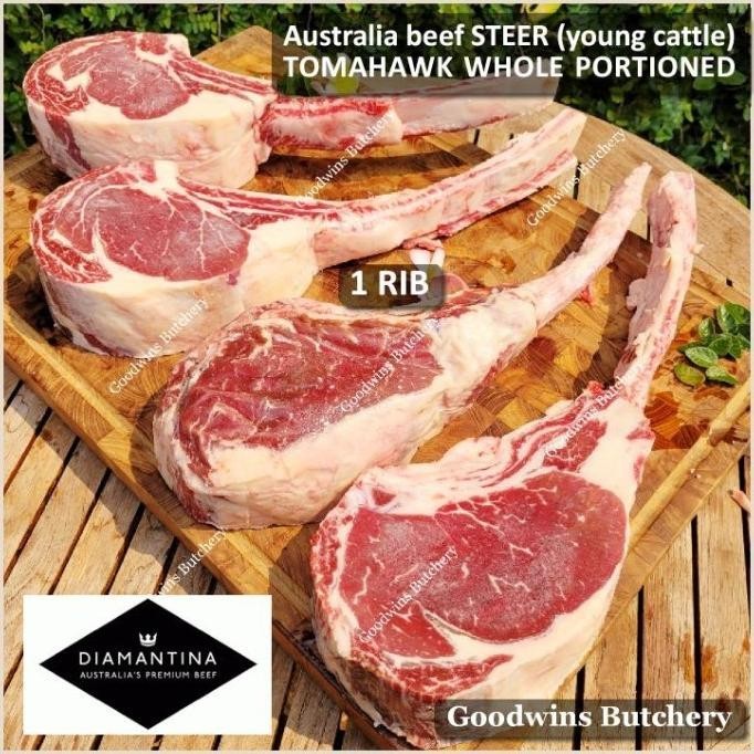 

TOMAHAWK 1 RIB BEEF STEER YOUNG CATTLE AUSTRALIA AMALANOVY29