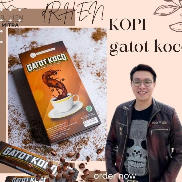

Baru Kopi Gatot Koco Original dr.Hen Kopi dr. Richard Lee GatotKoco Kode Ql 071