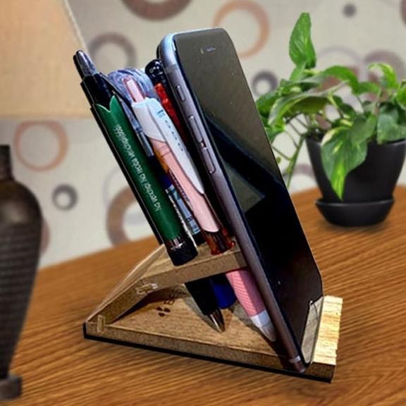 

PEN AND SMARTPHONE STAND PS125 NA / TEMPAT PENSIL / TEMPAT HP / SOUVENIR