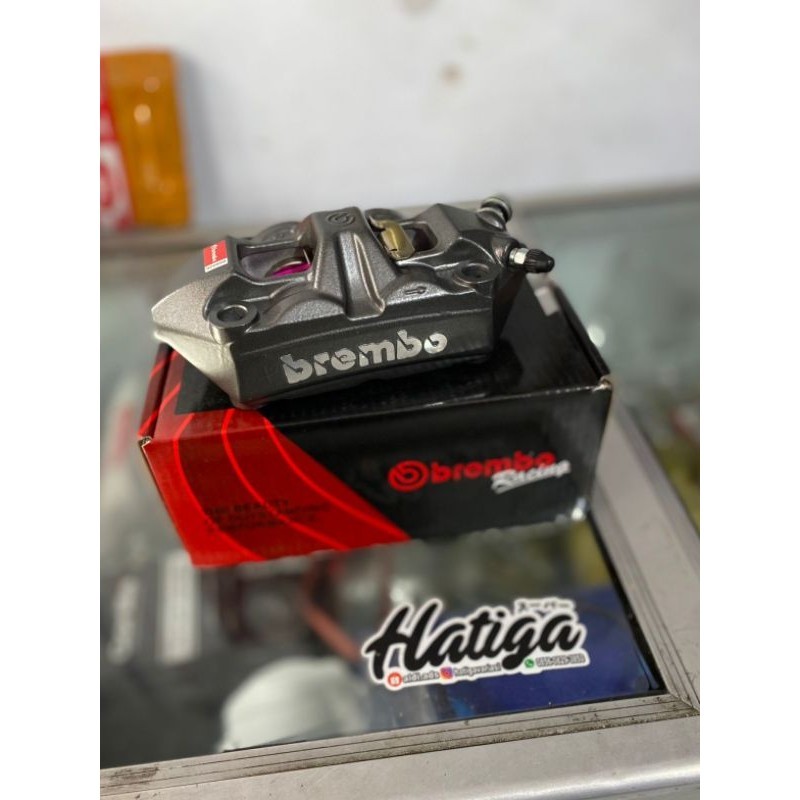KALIPER BREMBO M4 piston 4 IMPORT DETAIL BAGUS