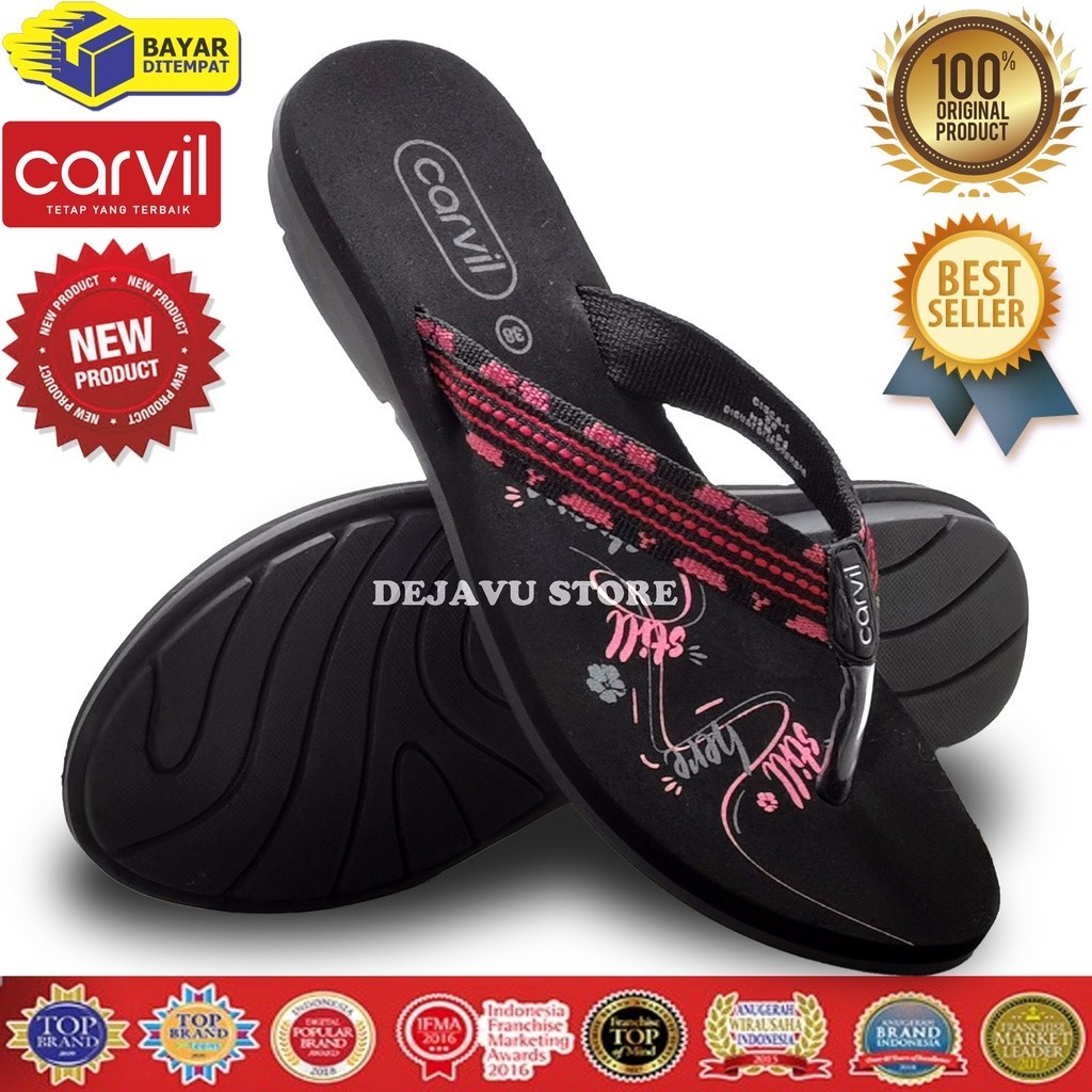 LEBARAN SALE 4.4 SANDAL JEPIT FLAT WANITA GEESTONE L - Sandal Japit - Sandal Rumah Wanita - Sandal