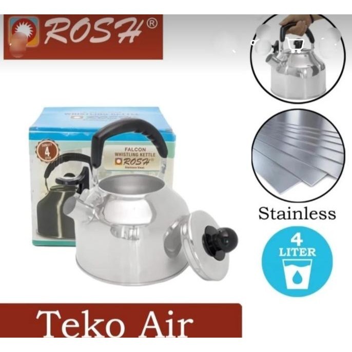 Teko Air / Ketel Ceret Air Stainless Steel  Kualitas Premium