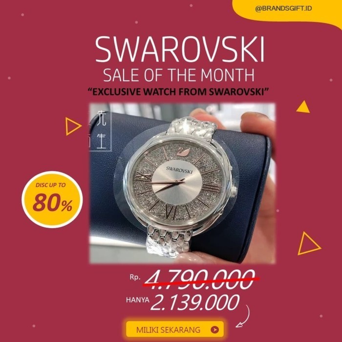 JAM TANGAN SWAROVSKI WATCH SERIES ORIGINAL 100%