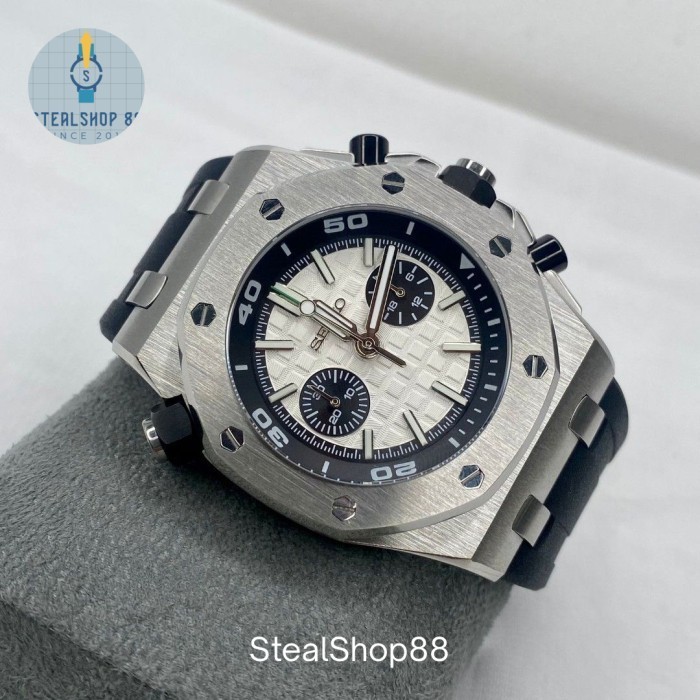 Seiko Seikoaholic Royal Oak Diver Chronograph Panda VK64