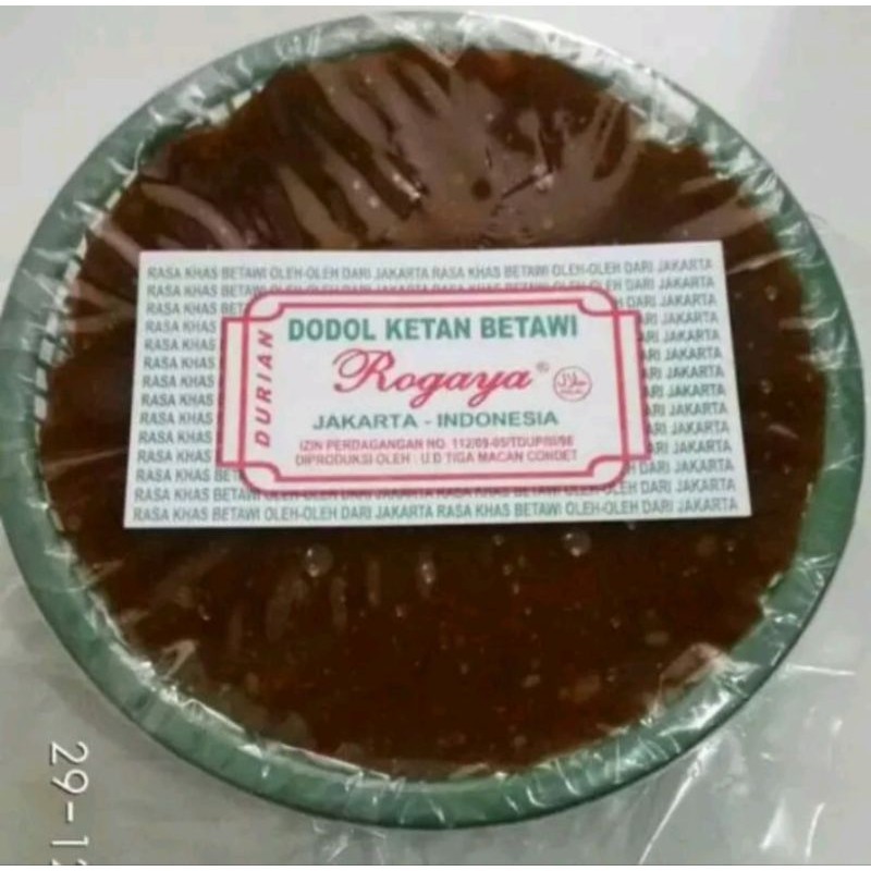 

DODOL KETAN BETAWI ASLI RASA DURIAN (1Kg)